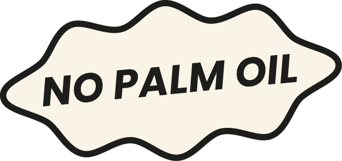 No palm oil